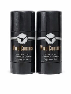 New wild country deorderent‎ stick 1 oz lot of 2 mens grooming vintage scent
